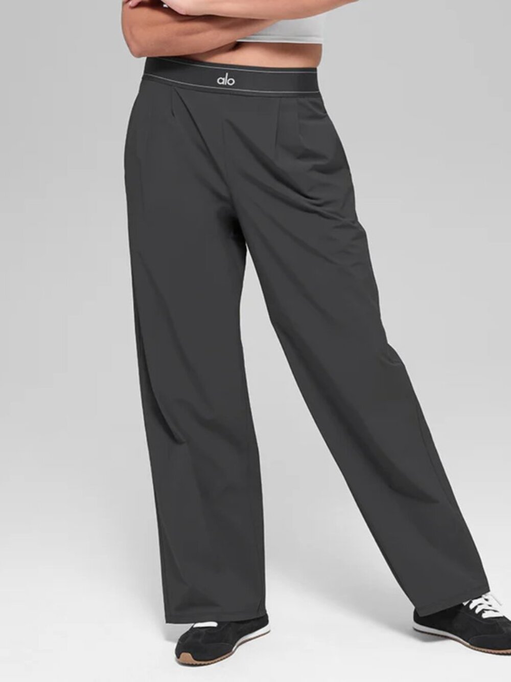 Brand New Alo Yoga💯Authentic Trouser Deep Gray (Regular XXS-XS)🥰 - Picture 2 of 7